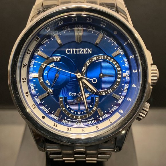 Citizen Crystal Blue World Professional Watch! - Picture 2 of 6